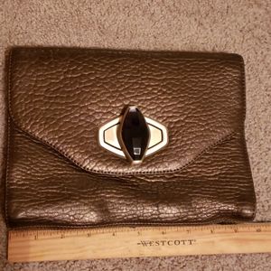 Bronze Alexis Hudson Large Clutch